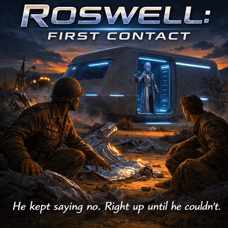 Roswell: First Contact He kept saying NO until he couldn't