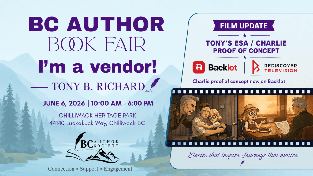 BC Authors Book Fair - ReDiscover Television Backlot
